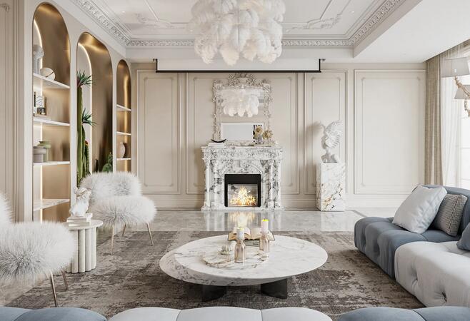 典雅大氣的法式裝修風格你喜歡嗎？