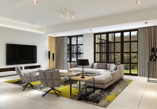 客廳裝修時，地磚的顏色如何選擇？