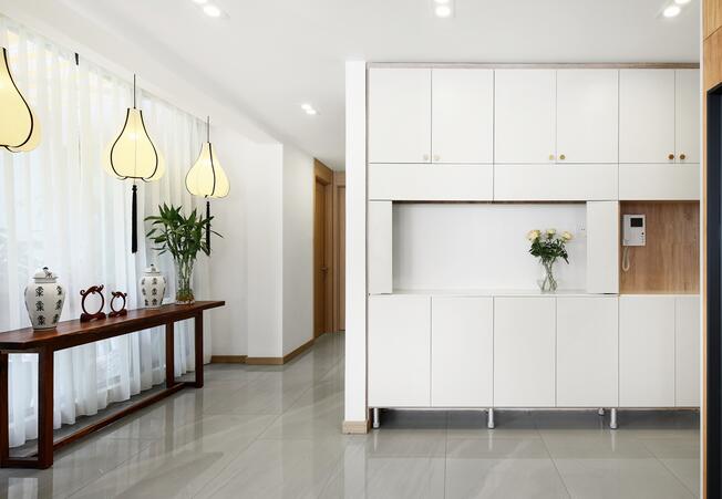 4種不同的玄關裝修設計方案