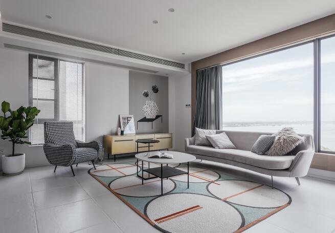 不同裝修風格的客廳怎么搭配窗簾？