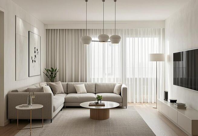 客廳裝修地面是選瓷磚好，還是地板好？