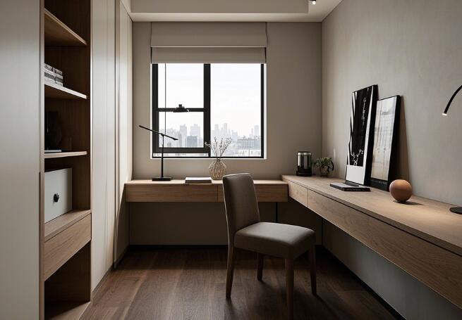 小戶型住宅中，如何巧妙打造一個實用的書房