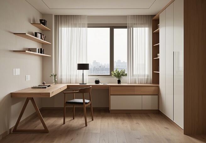 裝修干貨：精準規劃書房尺寸，提升空間利用率與舒適度