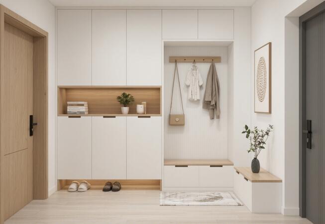 必看！玄關柜設計秘籍，打造實用與顏值并存的入戶空間