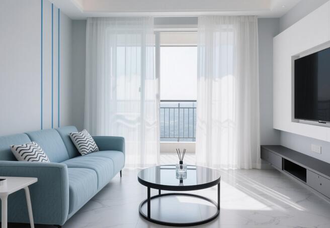 現代簡約客廳逆襲！無主燈設計讓空間高級感爆棚