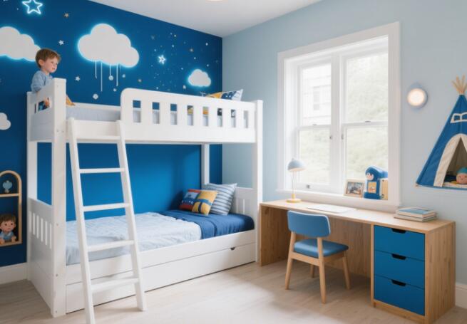 兒童房風格怎么選？5種安全又耐老的設計，適配全成長周期