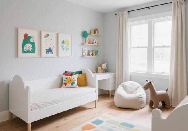 兒童房安全裝修指南：7個必看細節，從布局到材料全把關