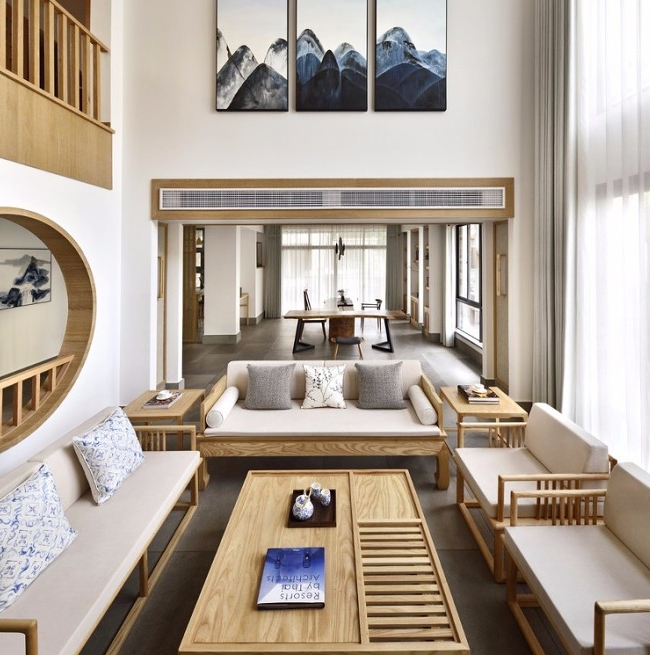 600平獨(dú)棟別墅，日式+現(xiàn)代中式風(fēng)格，處處是風(fēng)景