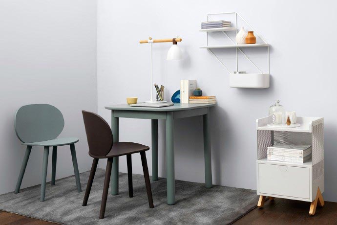 極簡風餐廳餐桌設計，簡約到極致也是一種美