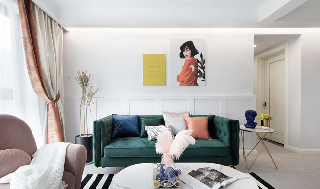 110平美式混搭的小情趣，美的一塌糊涂