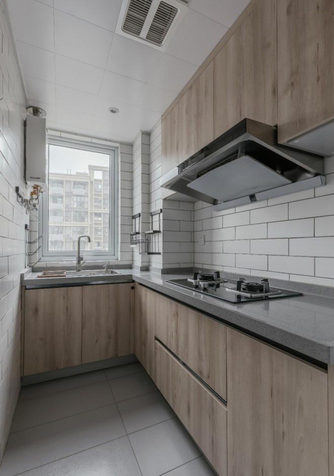 95平北歐風家裝案例，暖色調小清新