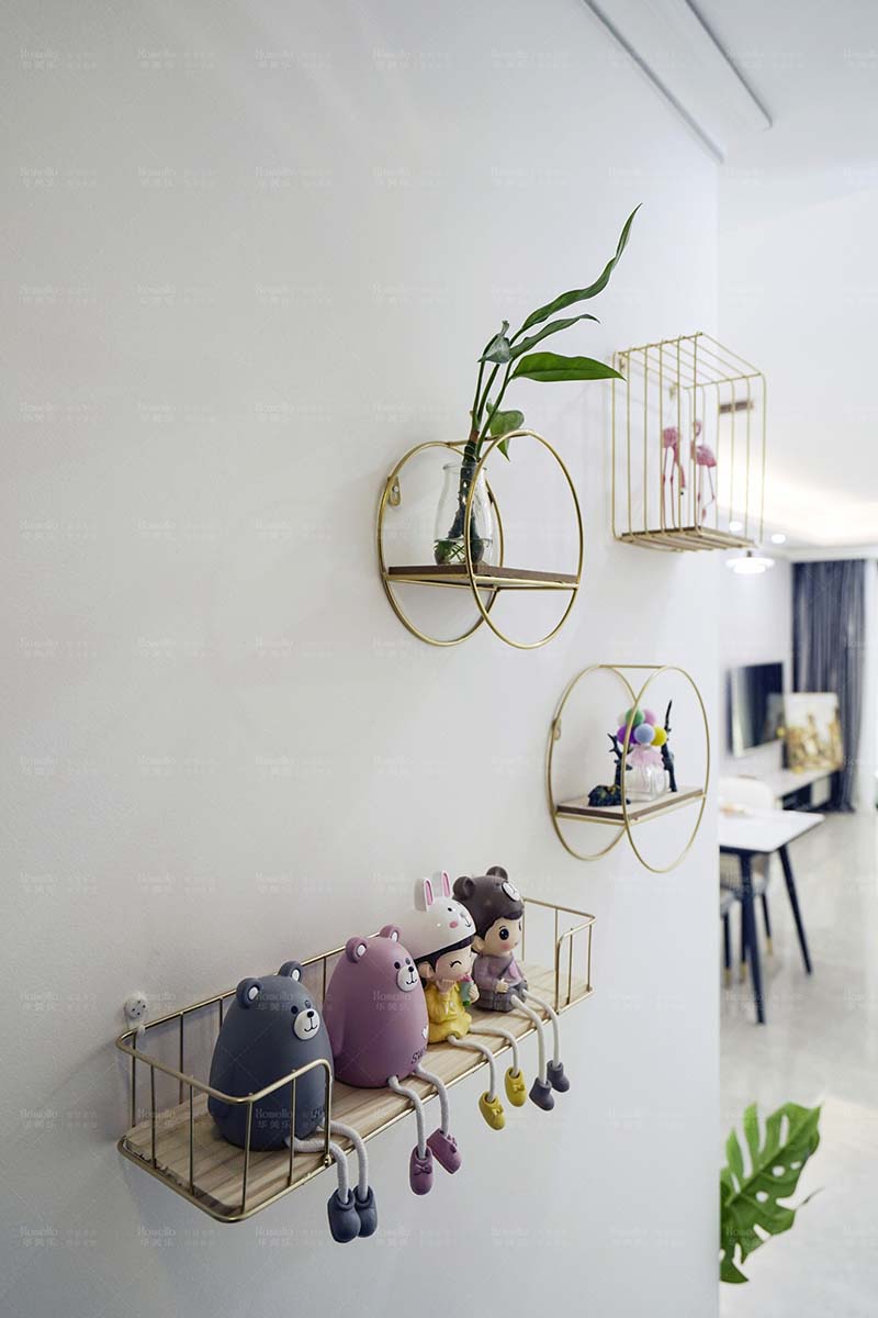 106平現代簡約風實拍圖，構建清新宜居小窩