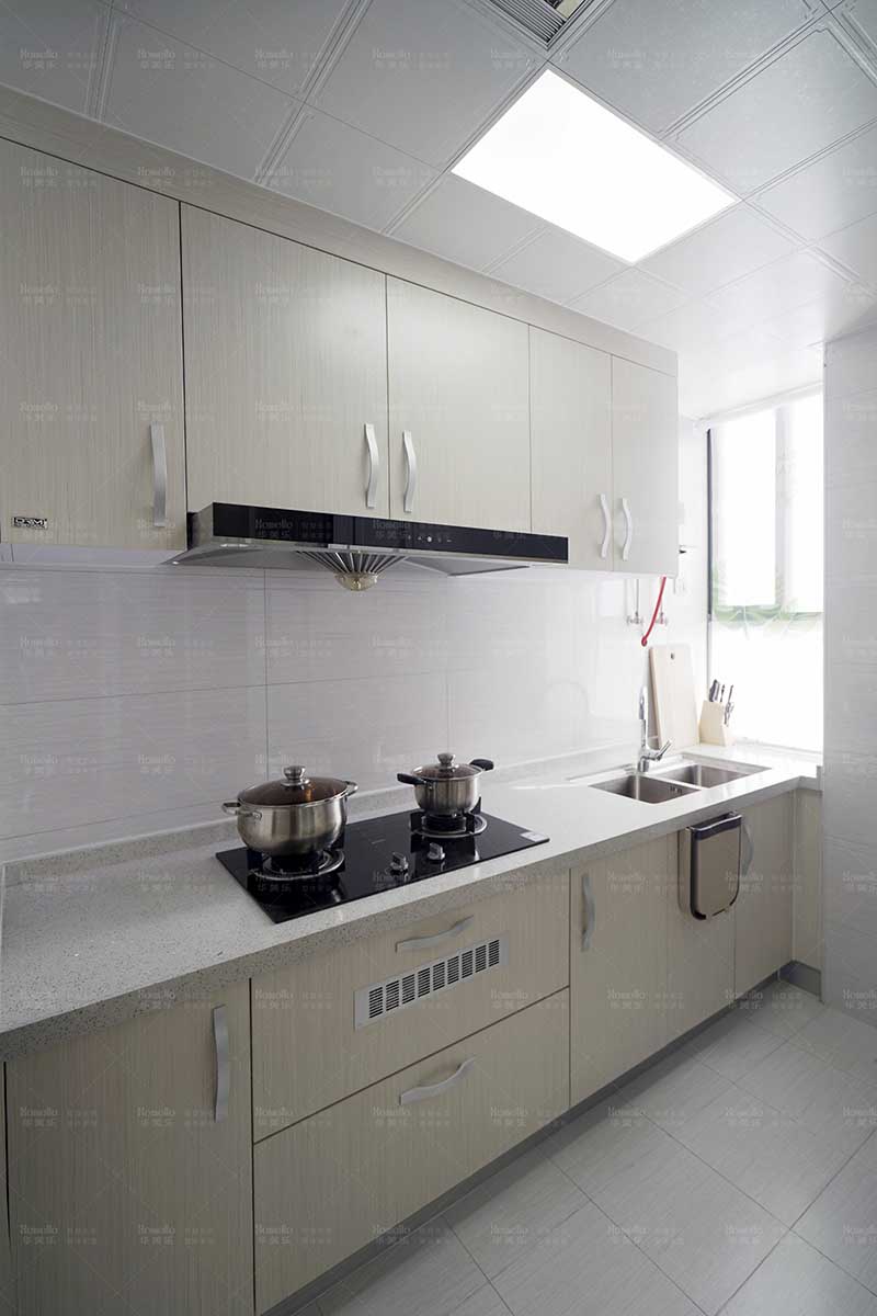 106平現代簡約風實拍圖，構建清新宜居小窩