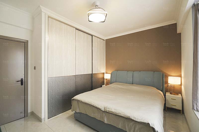 106平現代簡約風實拍圖，構建清新宜居小窩