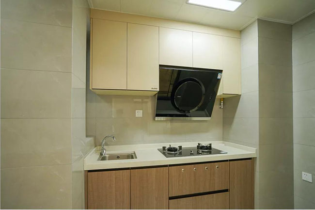 勤城達正大城簡約風裝修，原木色系好清爽