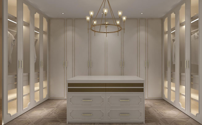 衣帽間的類型與設計原則 衣帽間的類型與設計原則