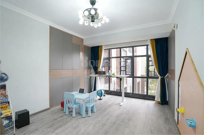 150㎡現代簡約風，拆墻加柜，空間翻倍！