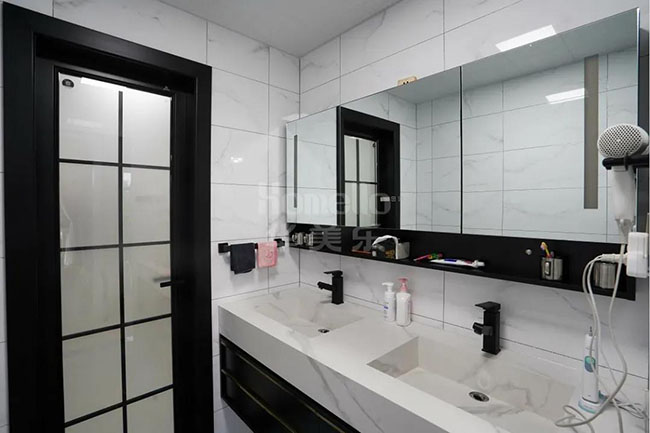 150㎡現代簡約風，拆墻加柜，空間翻倍！