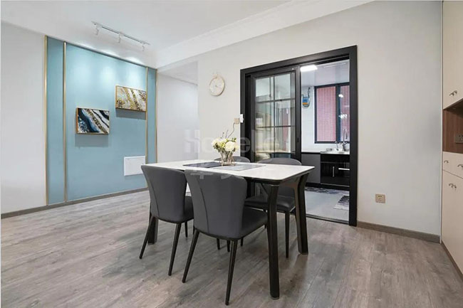 150㎡現代簡約風，拆墻加柜，空間翻倍！