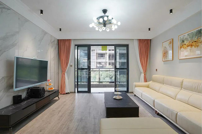 150㎡現代簡約風，拆墻加柜，空間翻倍！