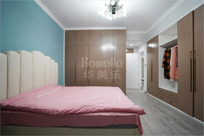 150㎡現代簡約風，拆墻加柜，空間翻倍！